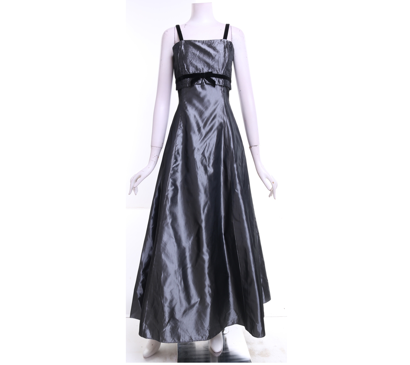 Jessica McClintock Dark Grey Long Dress