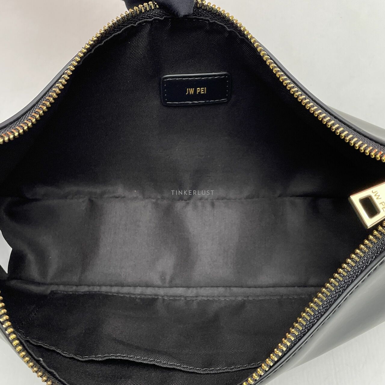 JW PEI Black Lily Shoulder Bag
