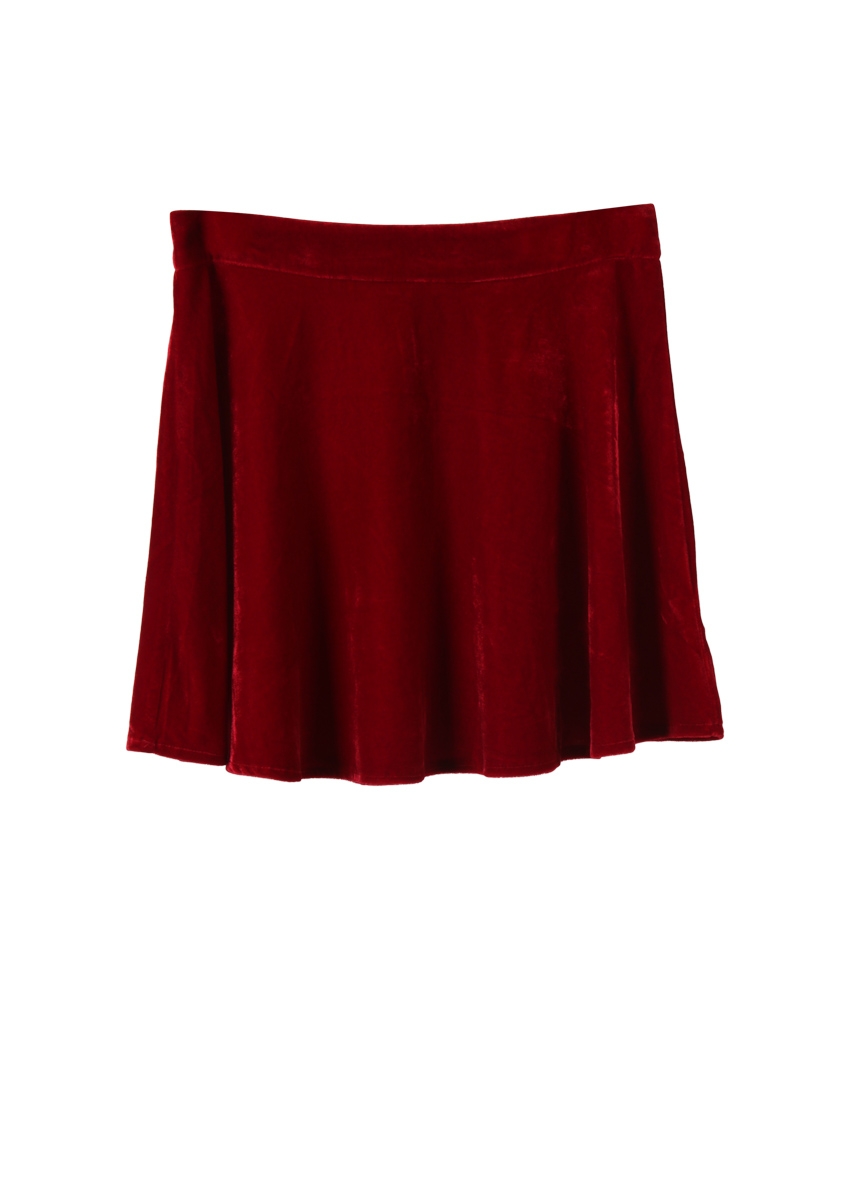 Tobi Red Skirt