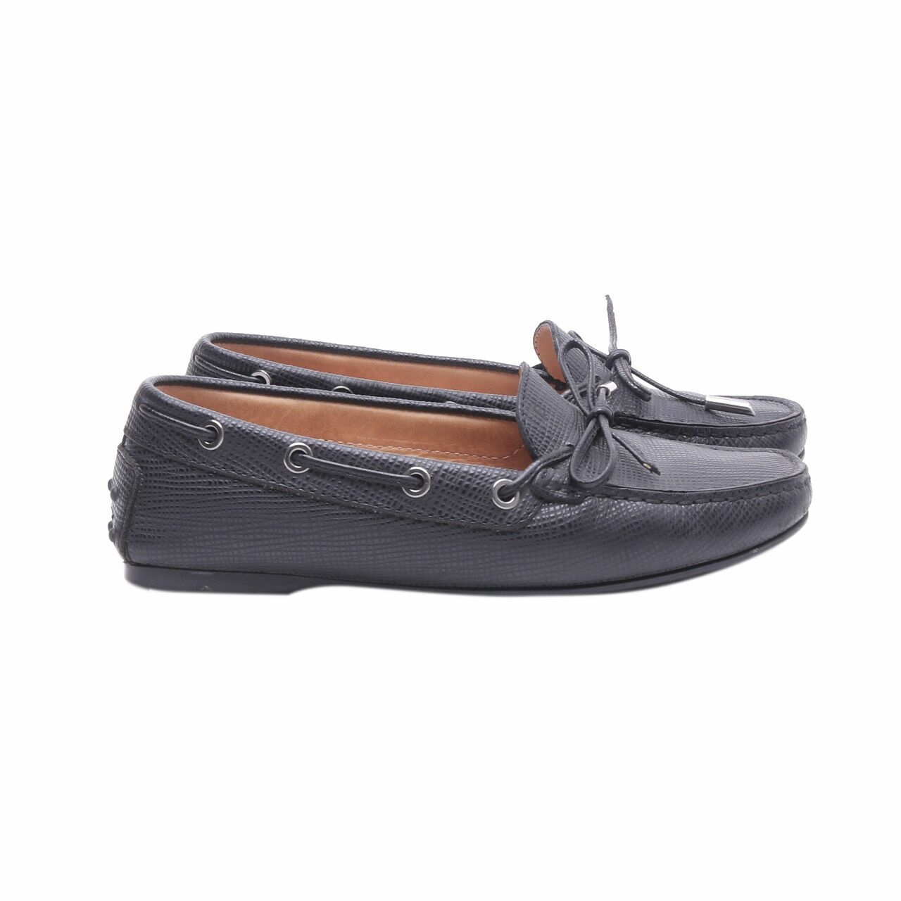 Tod's Driving Black Loafers