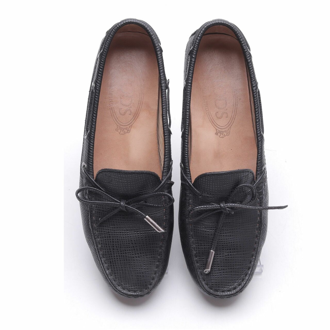 Tod's Driving Black Loafers