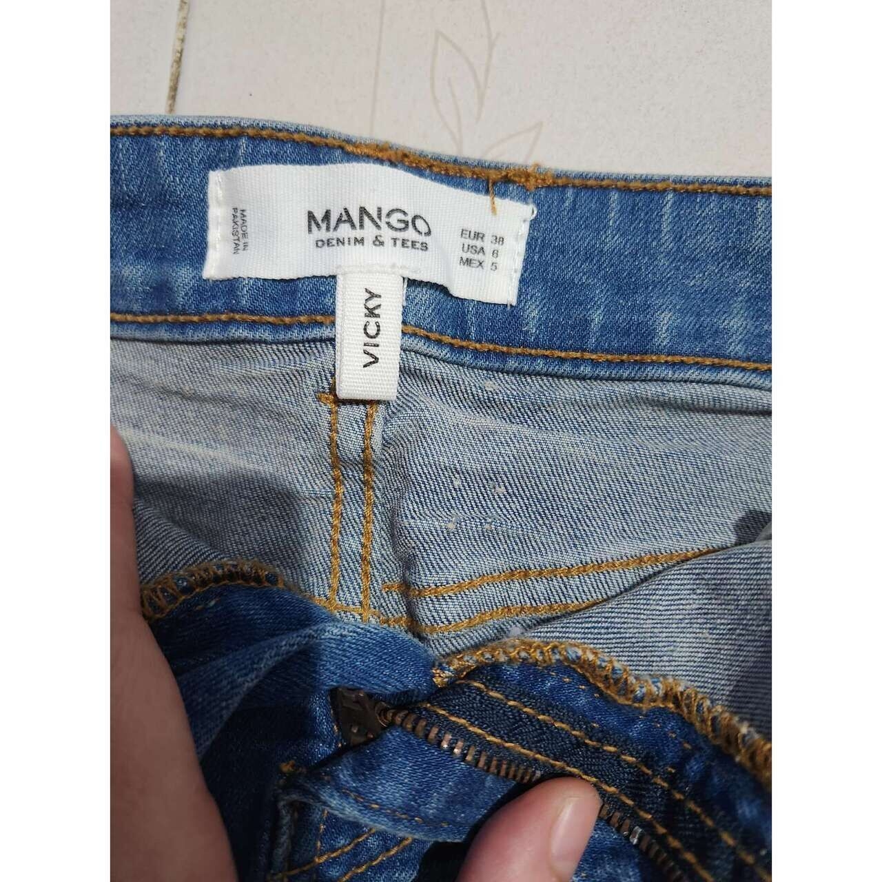 Mango Blue Short Pants