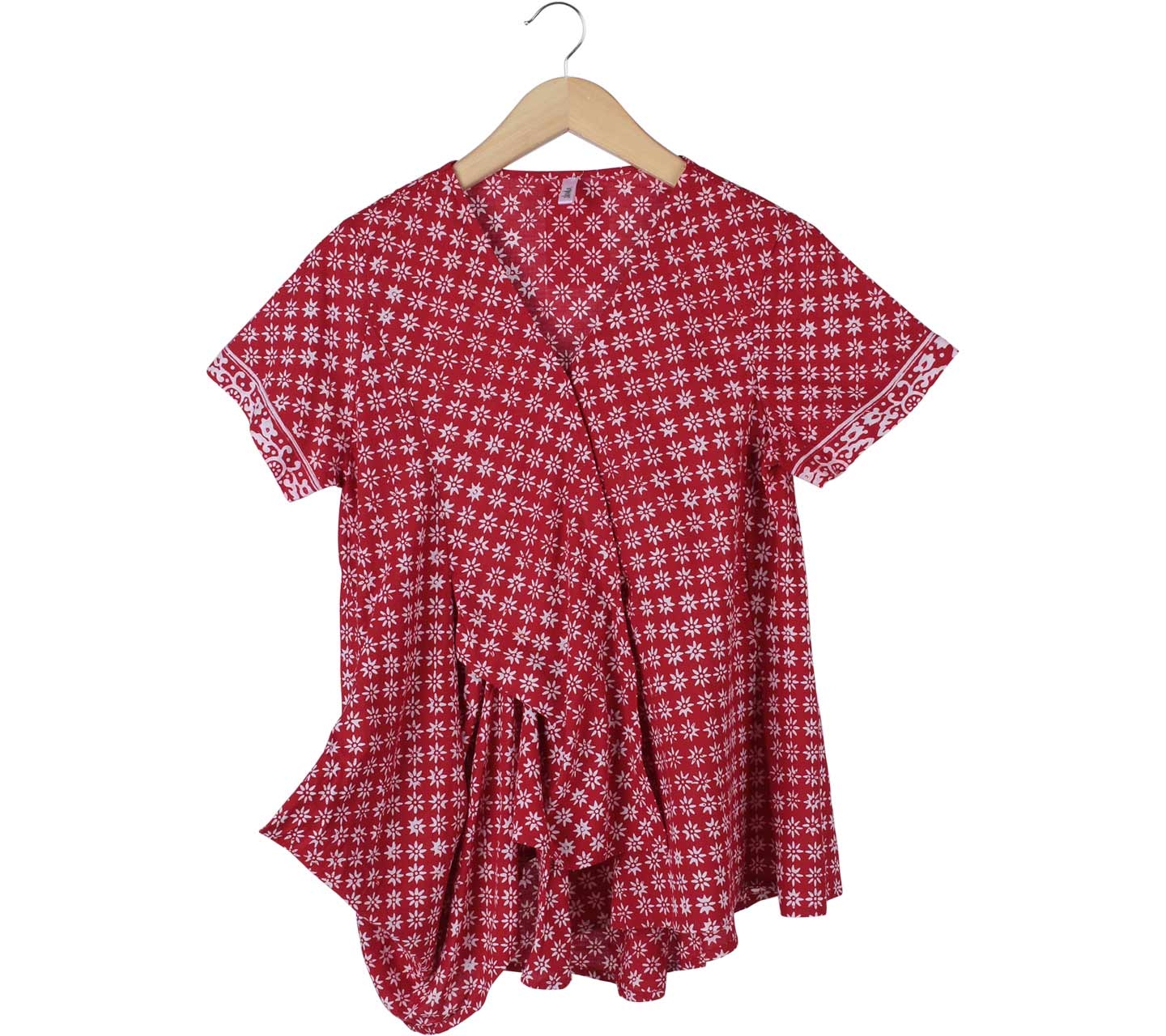Shula Red Blouse