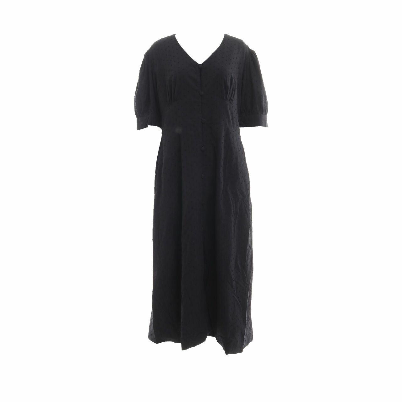 Sovi Atelier Black Midi Dress