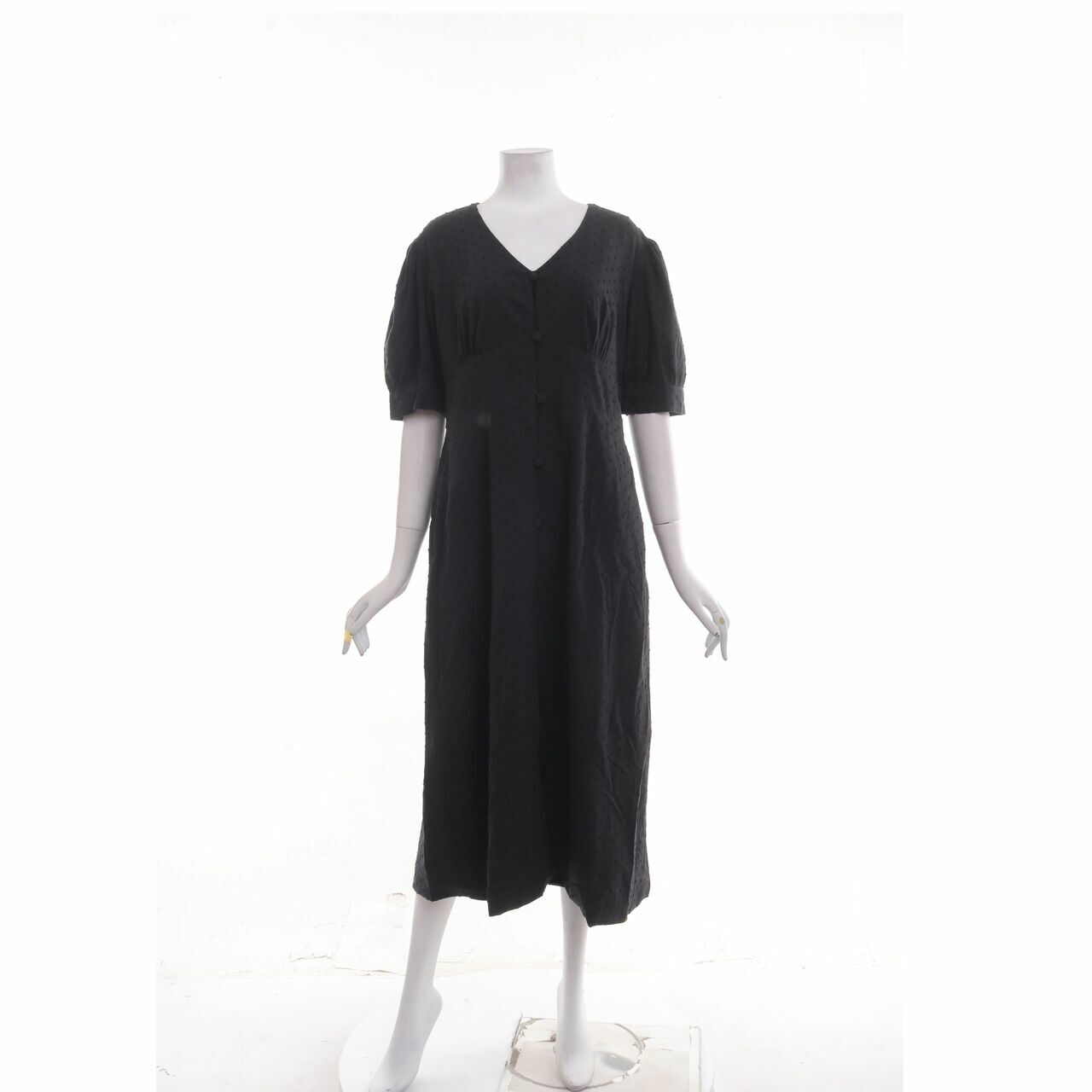 Sovi Atelier Black Midi Dress