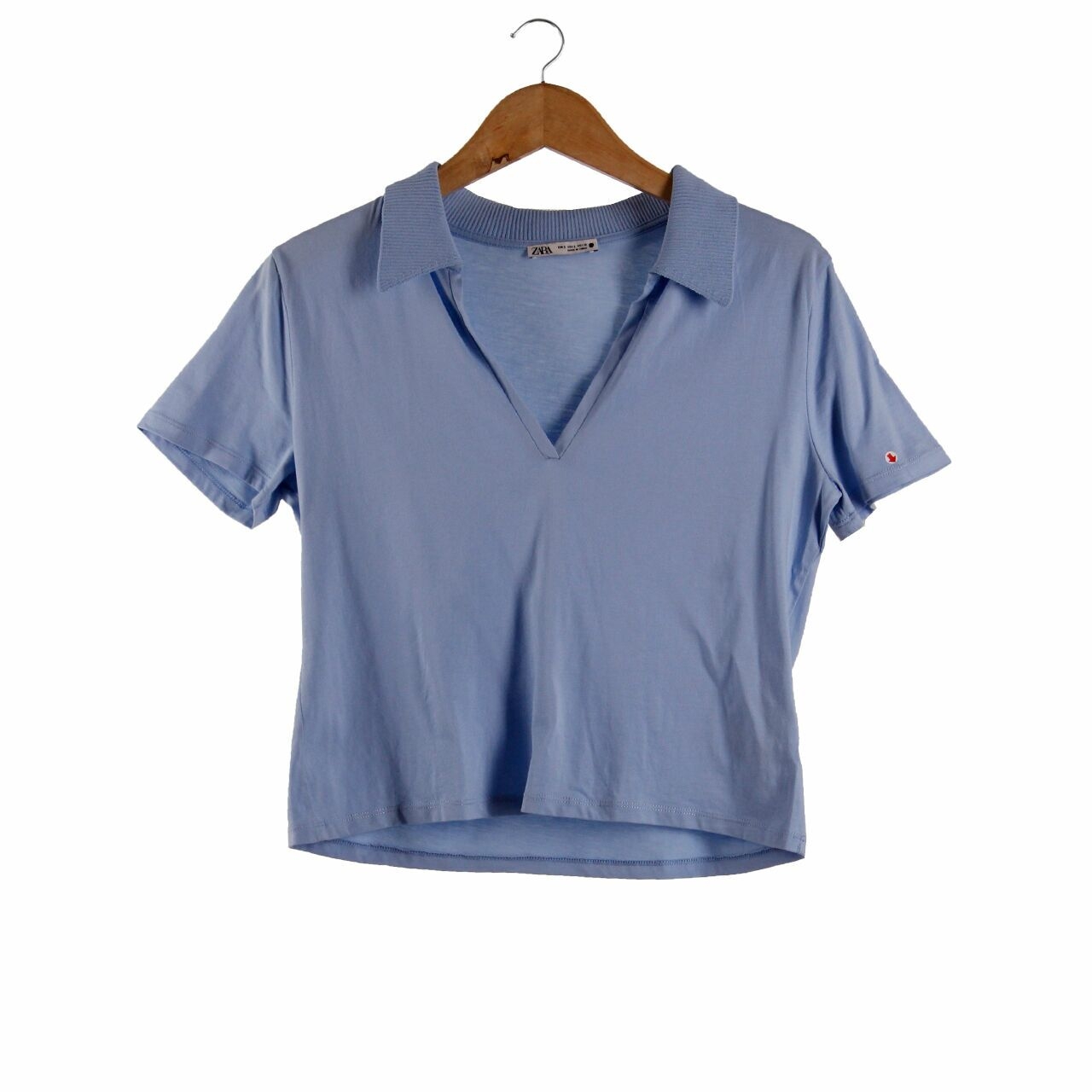 Zara Blue Polo Tshirt