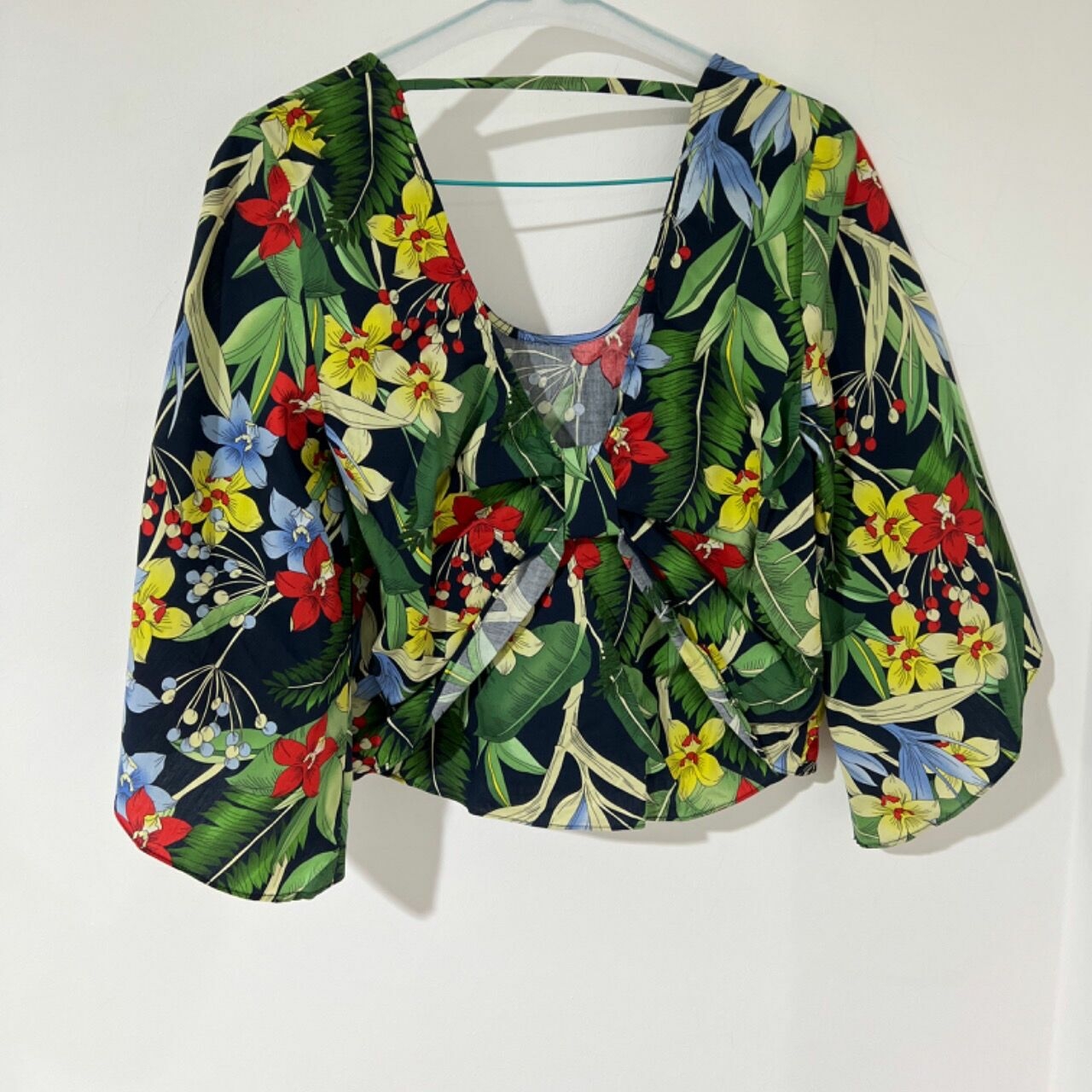 Zara Multicolour Floral Blouse