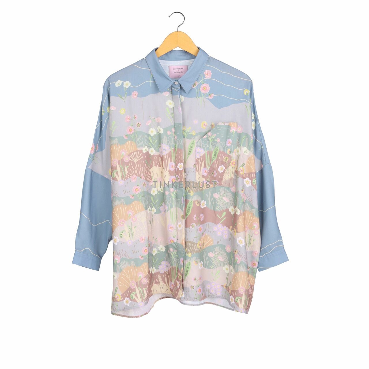 Cotton Ink x Ria Miranda Multicolor Floral Shirt