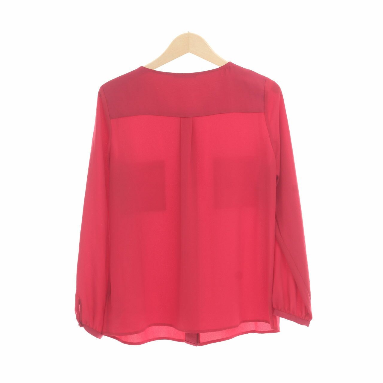 Autograph Marks & Spencer Red Blouse