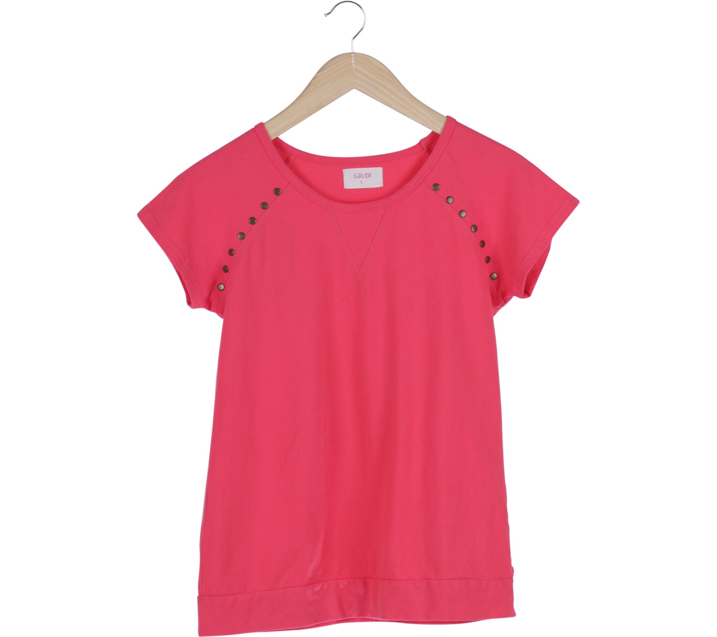 Gaudi Pink Metal Beads T-Shirt