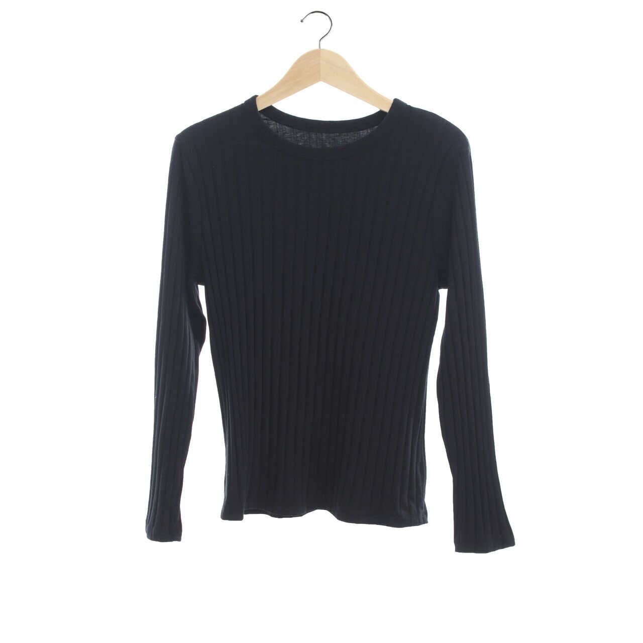 A New Day Black Long Sleeve Blouse
