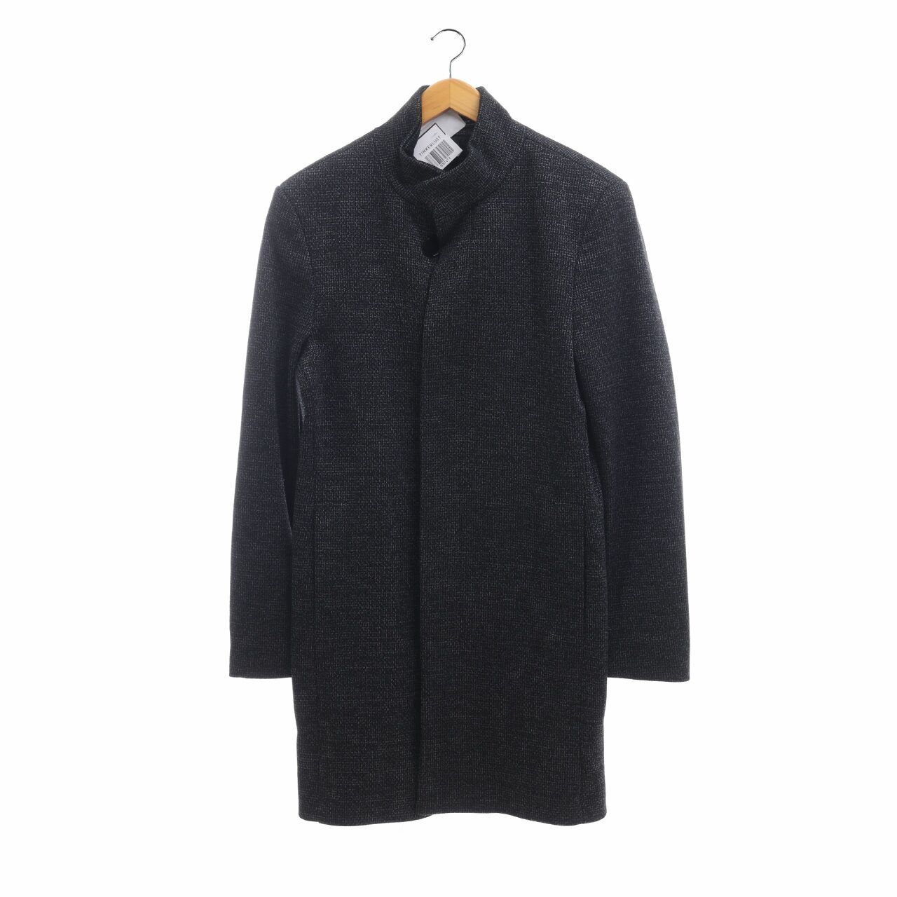 Zara Black Pattern Coat	