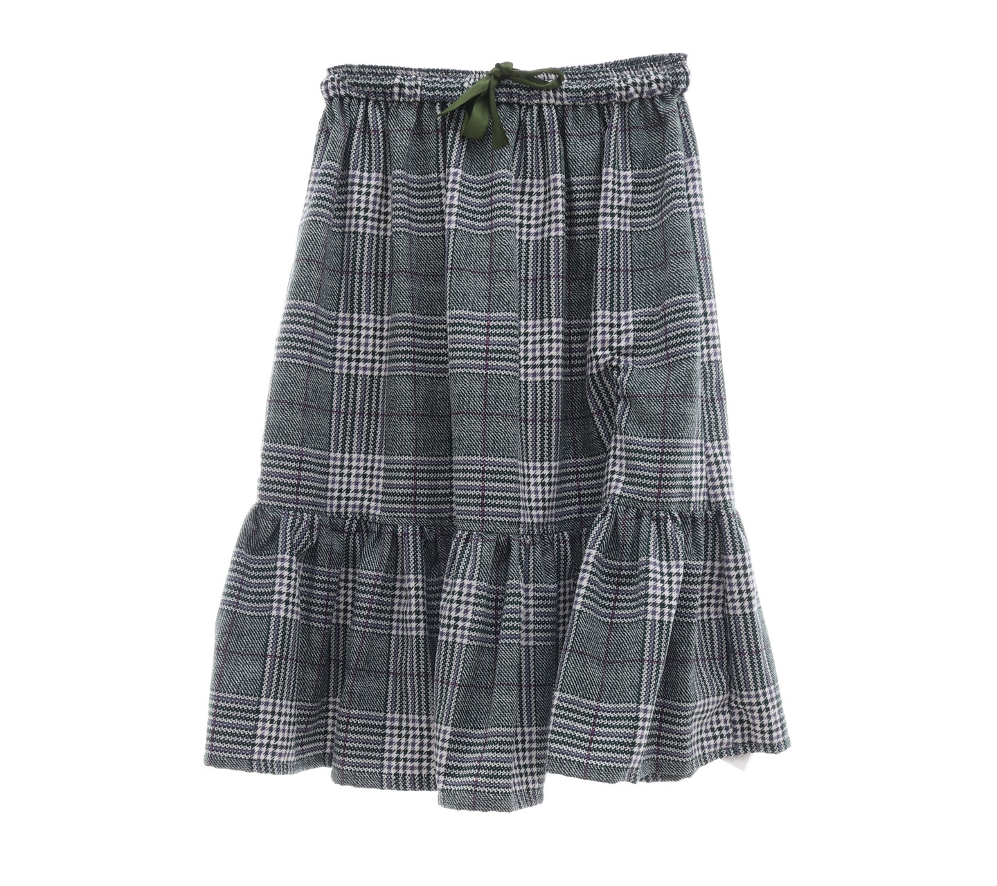 Calla Green Midi Skirt