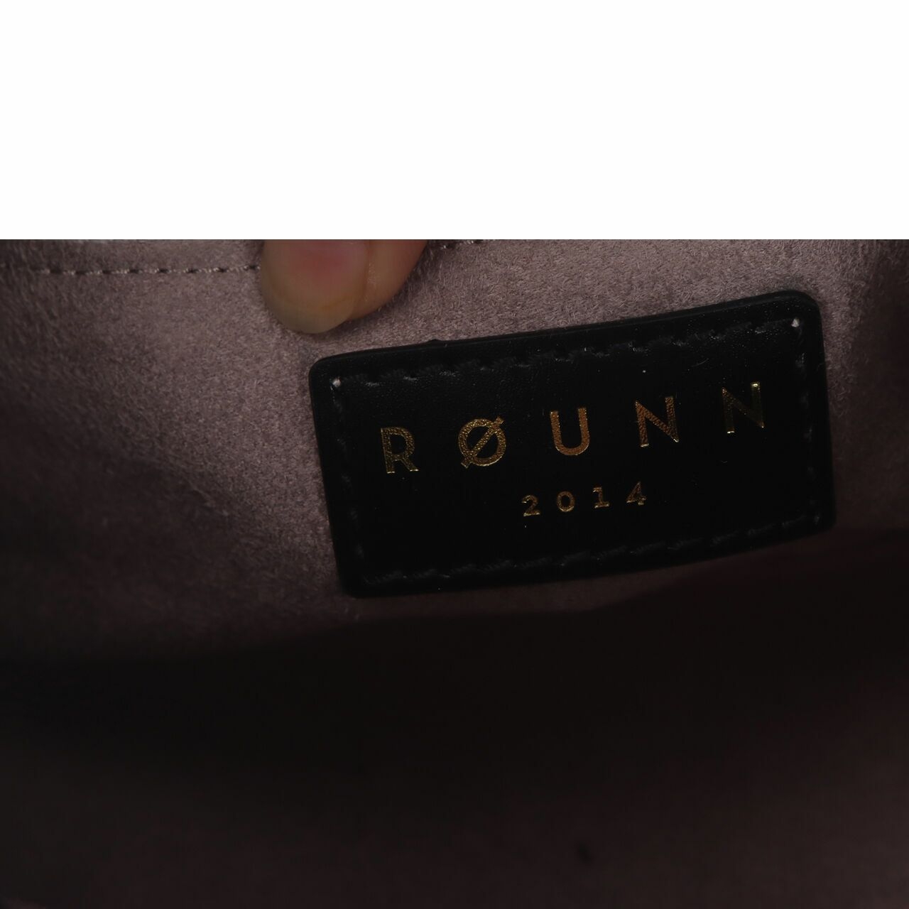Rounn Black Shoulder Bag