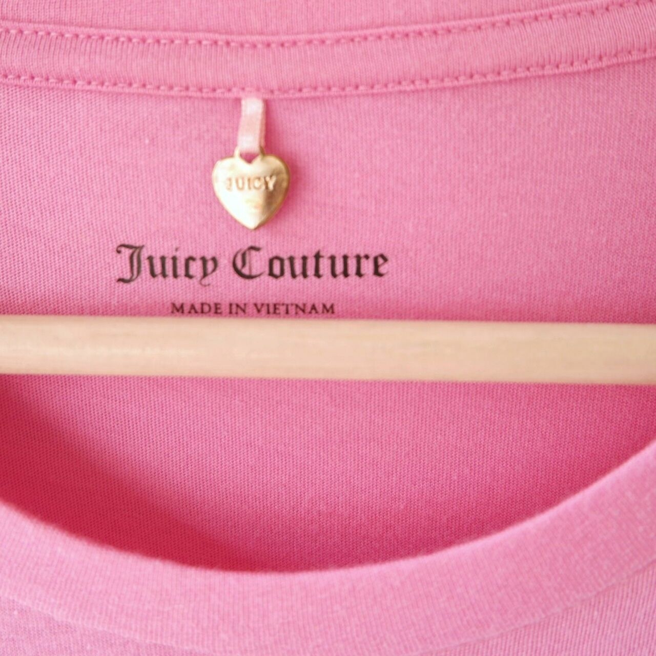Juicy Couture Pink Plaid Kaos