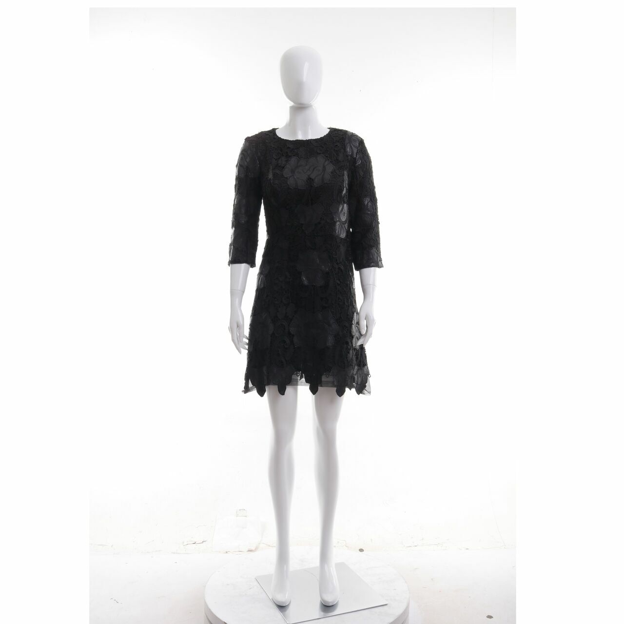 Zara Black Midi Dress