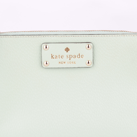 Kate Spade Mint Leather Pouch