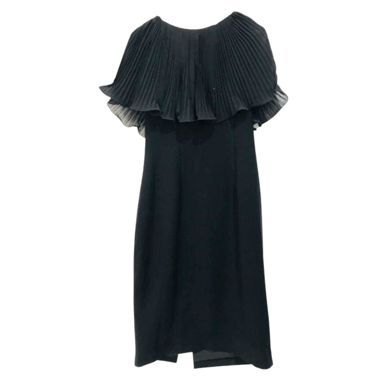 Creme De La Creme Black Midi Dress