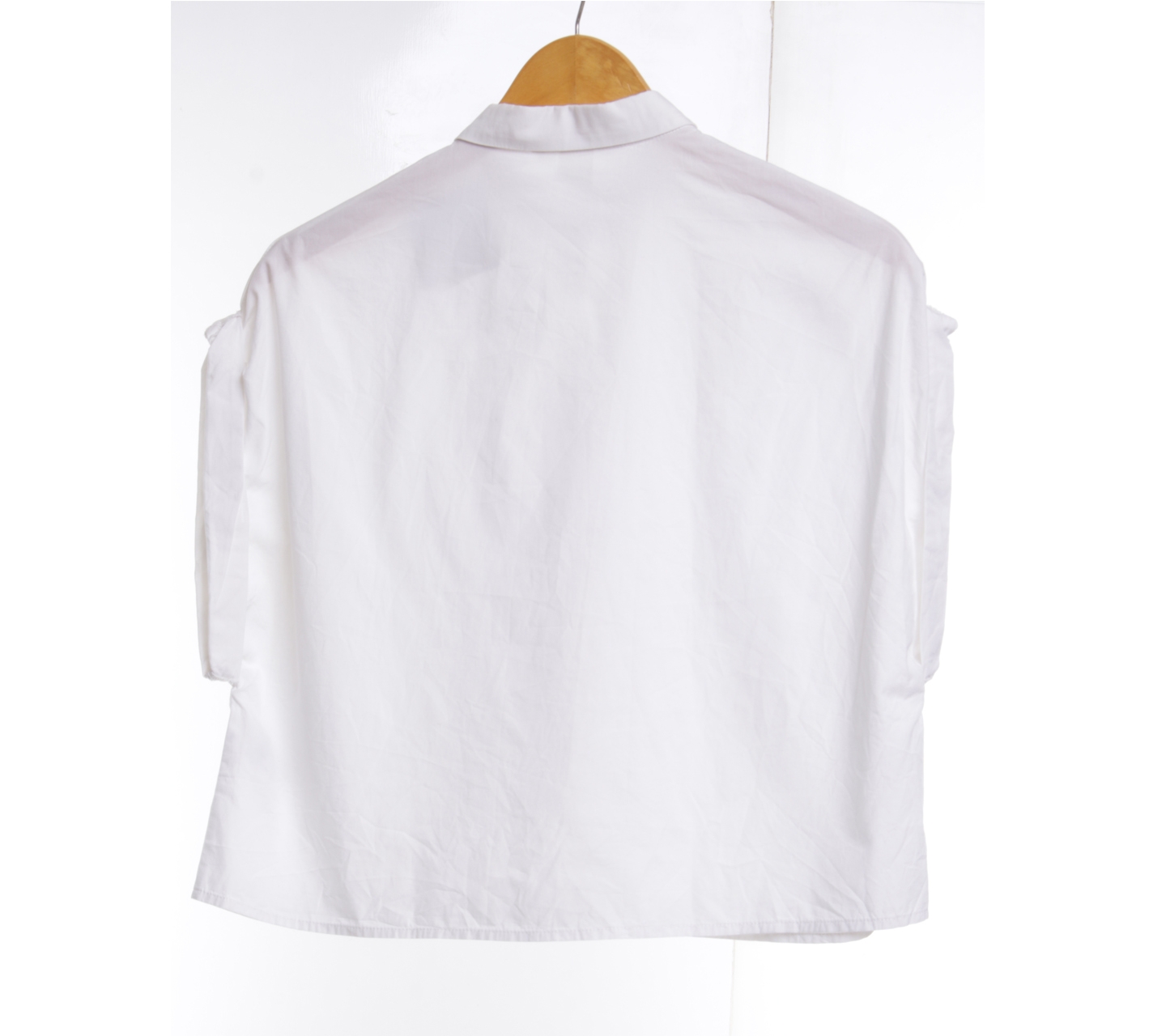 H&M Off White Short Sleeve Shirt