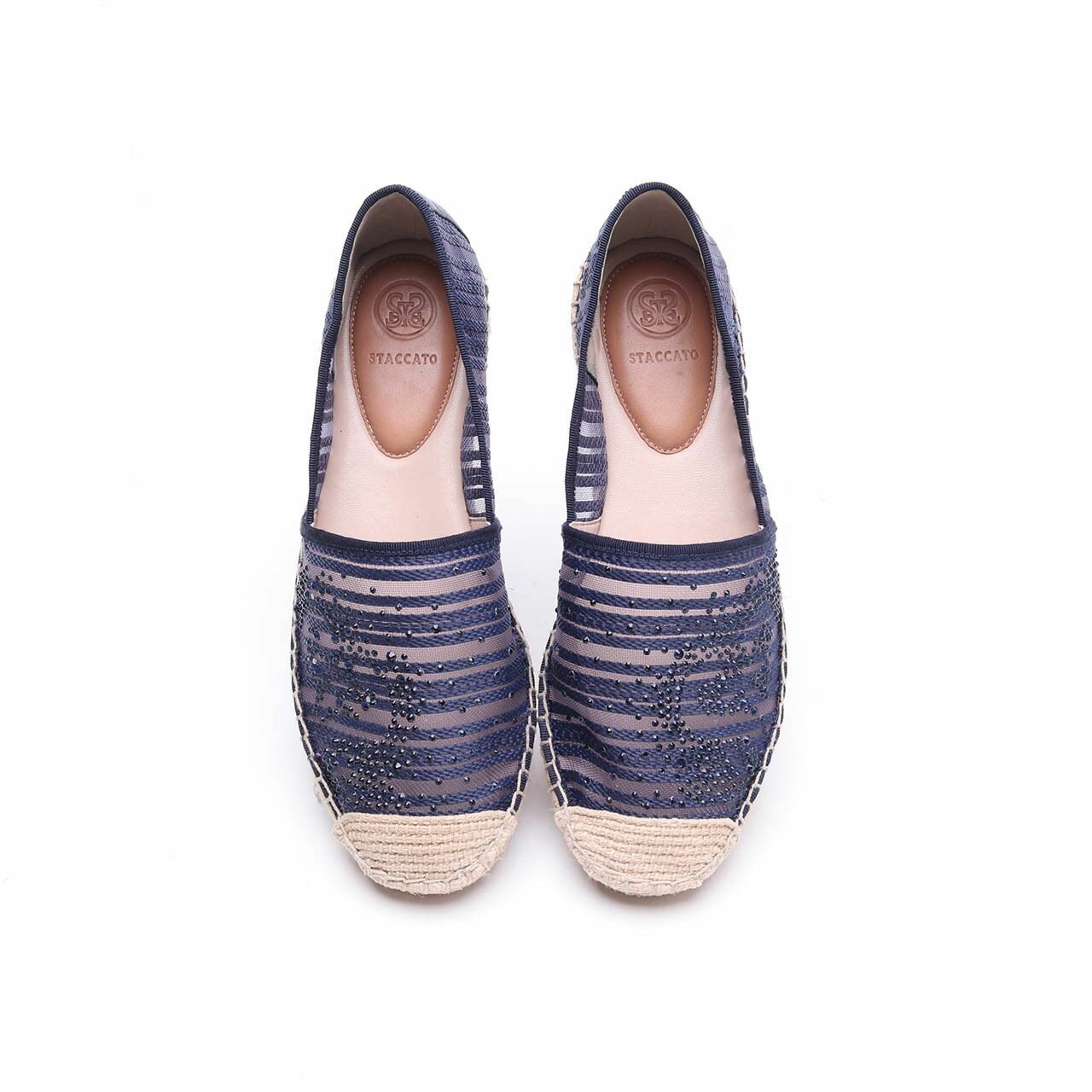Staccato Blue Flats