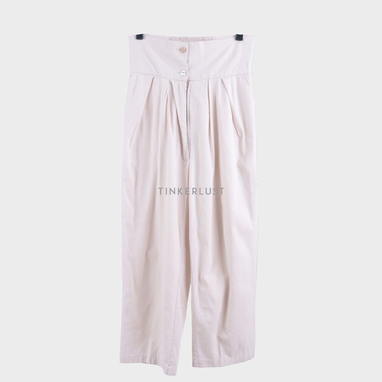love-and-flair Light Beige Long Pants