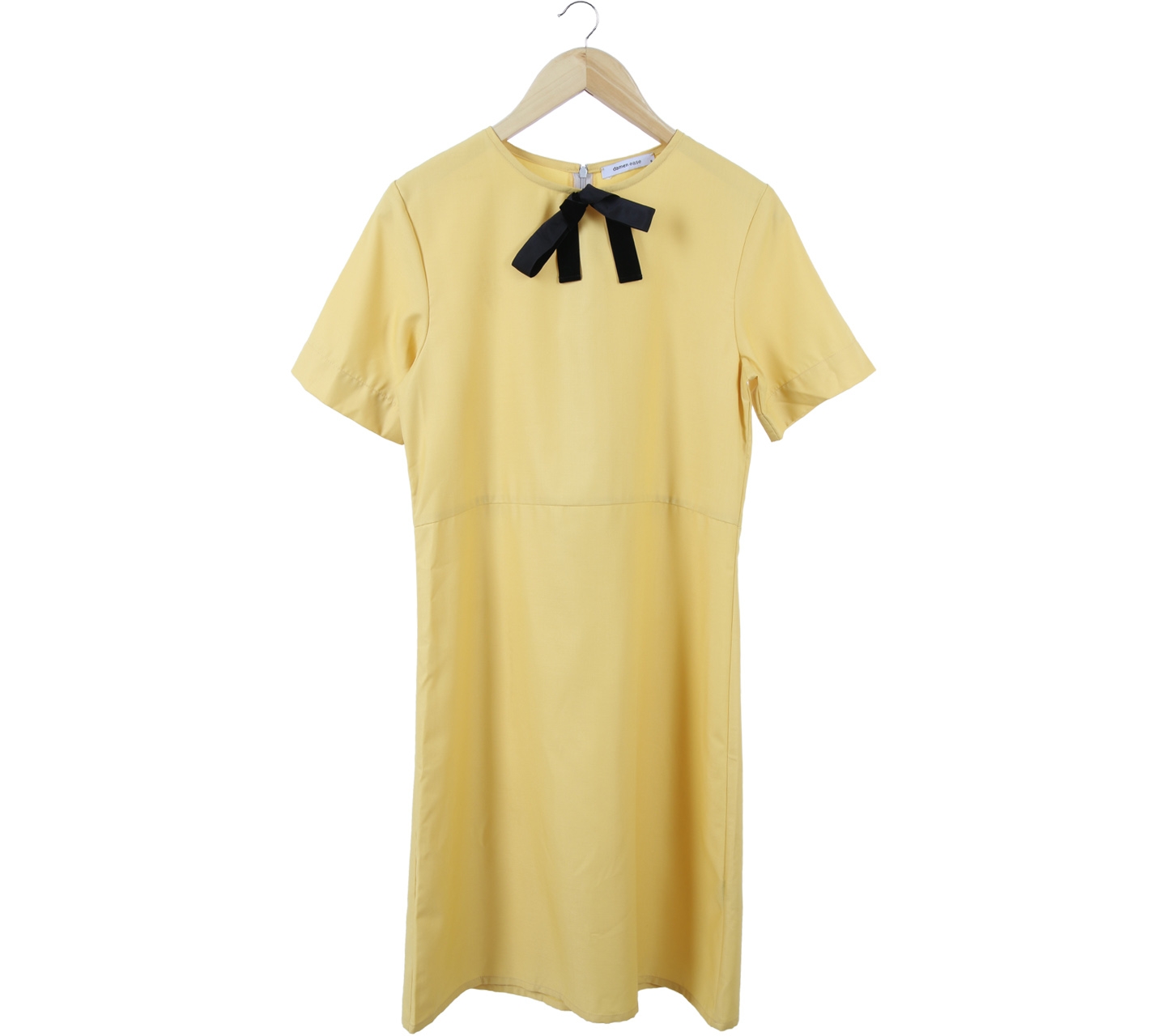 damen ease Yellow Midi Dress