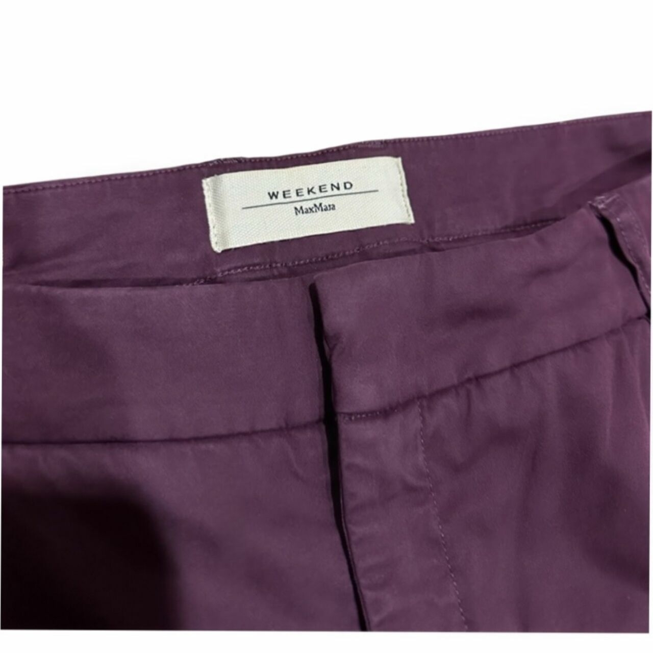 Weekend MaxMara Dark Purple Long Pants