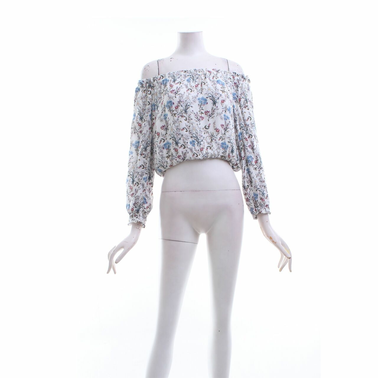 Isabel Marant x H&M Off White Floral Blouse