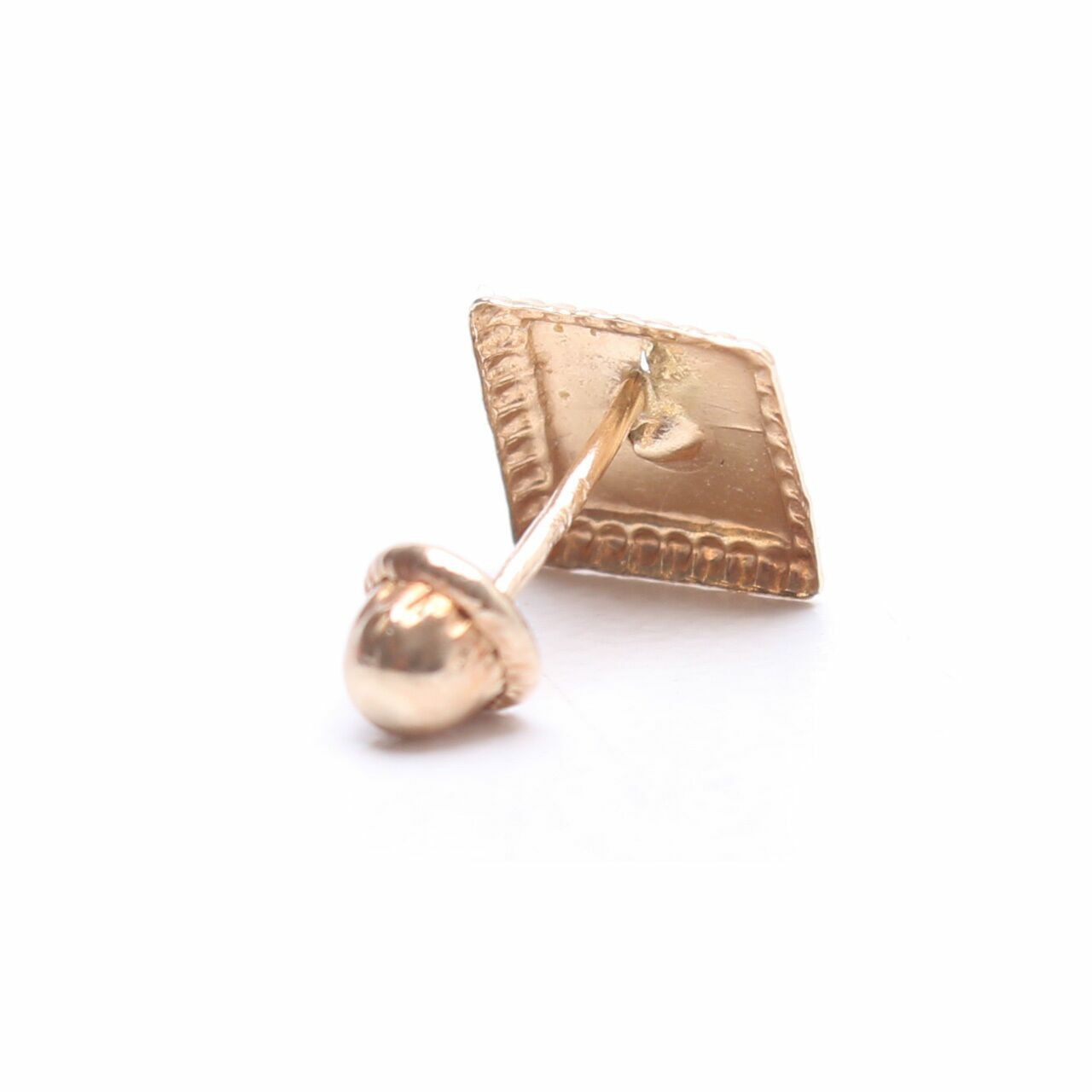 From Tiny Island Gold Man Earrings