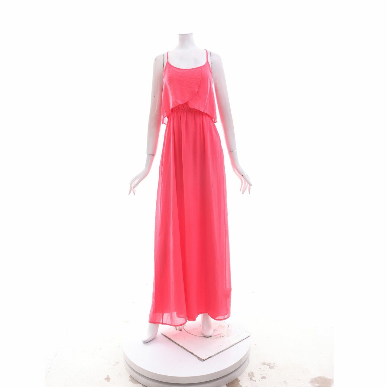 Bershka Pink Long Dress
