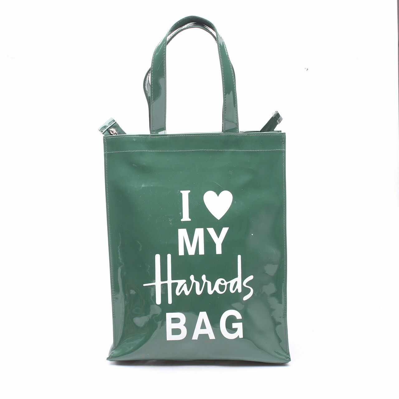 Harrods Green Tote Bag