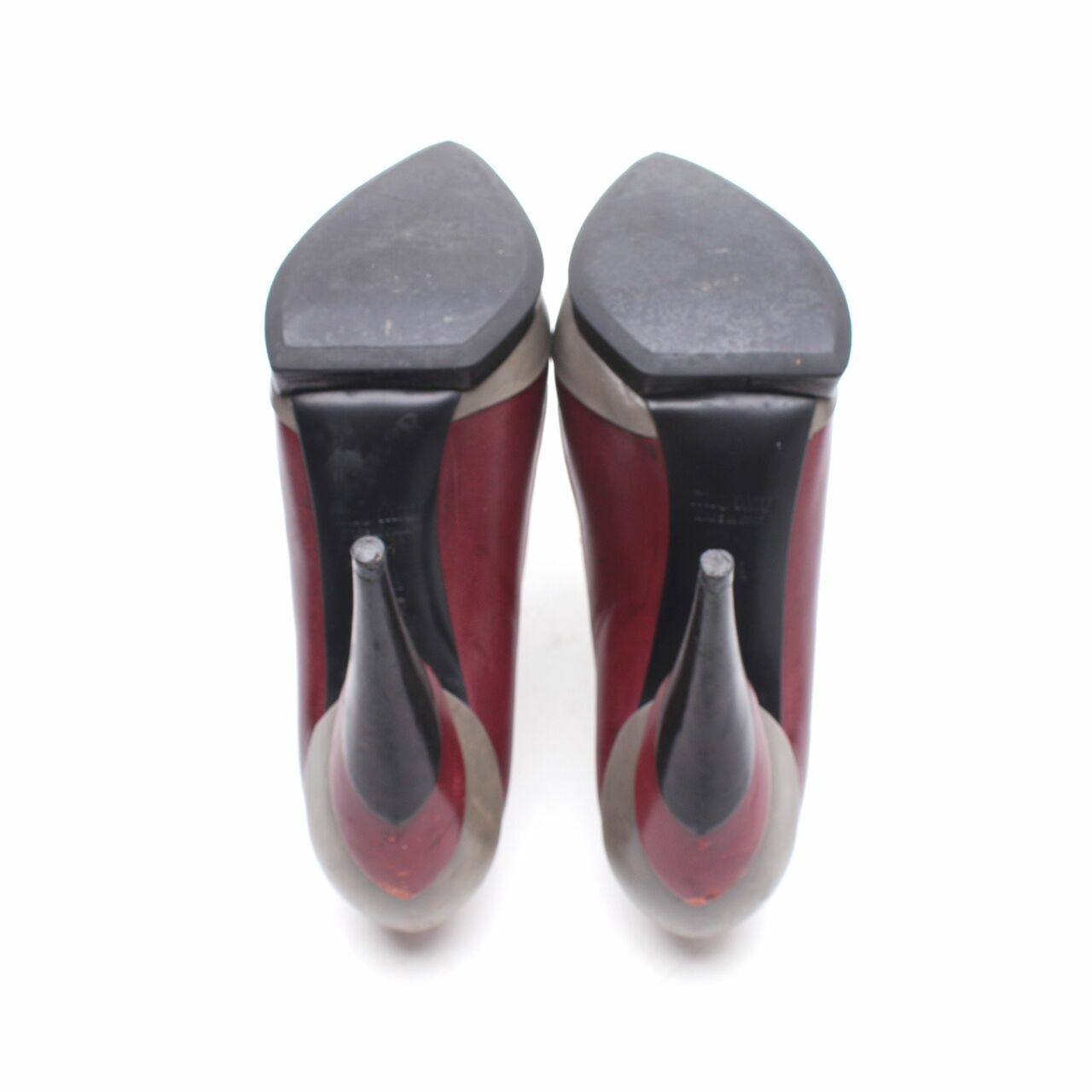 Miu Miu Tri-color Pump Heels
