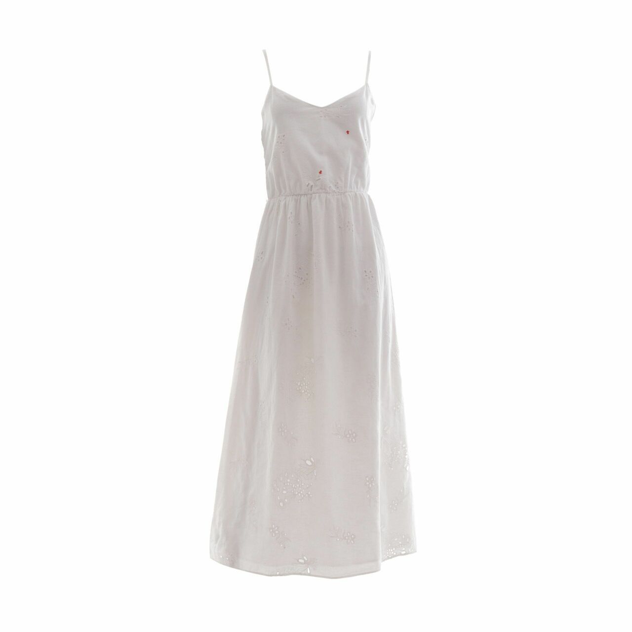 Zara White Long Dress