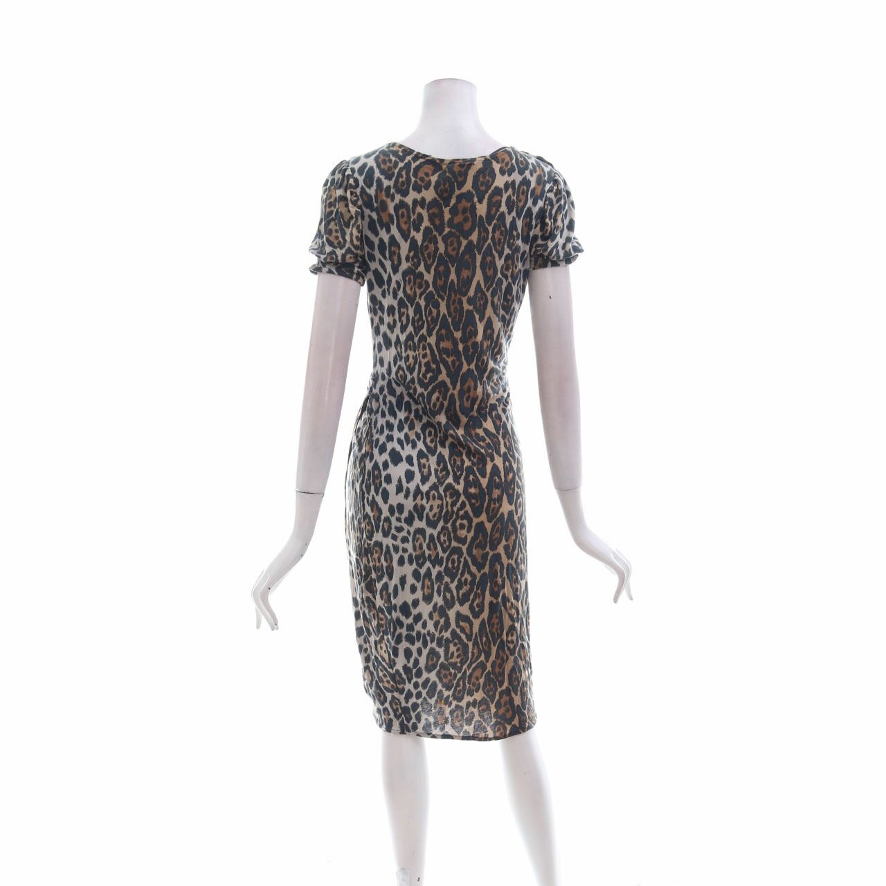Zara Multi Animal Print Midi Dress
