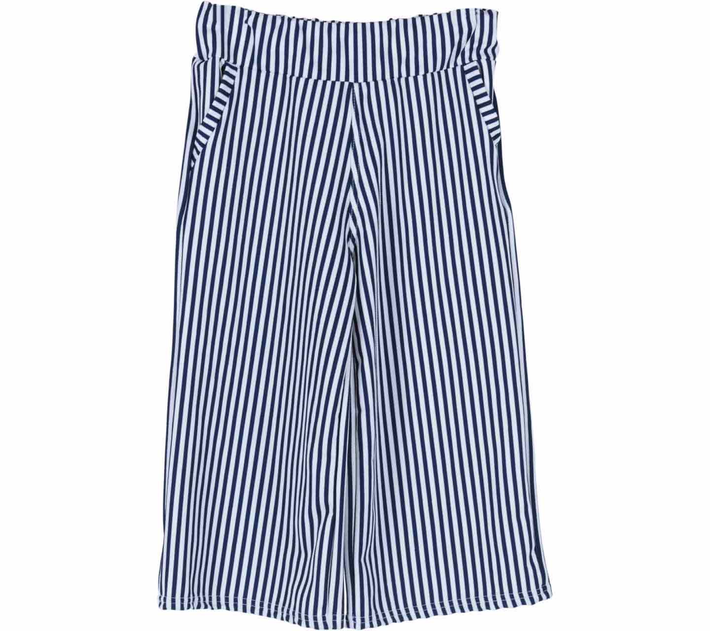H&M Blue And White Stripes Pants