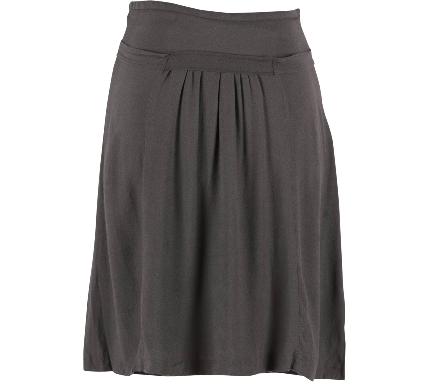 Zara Grey Tied Midi Skirt