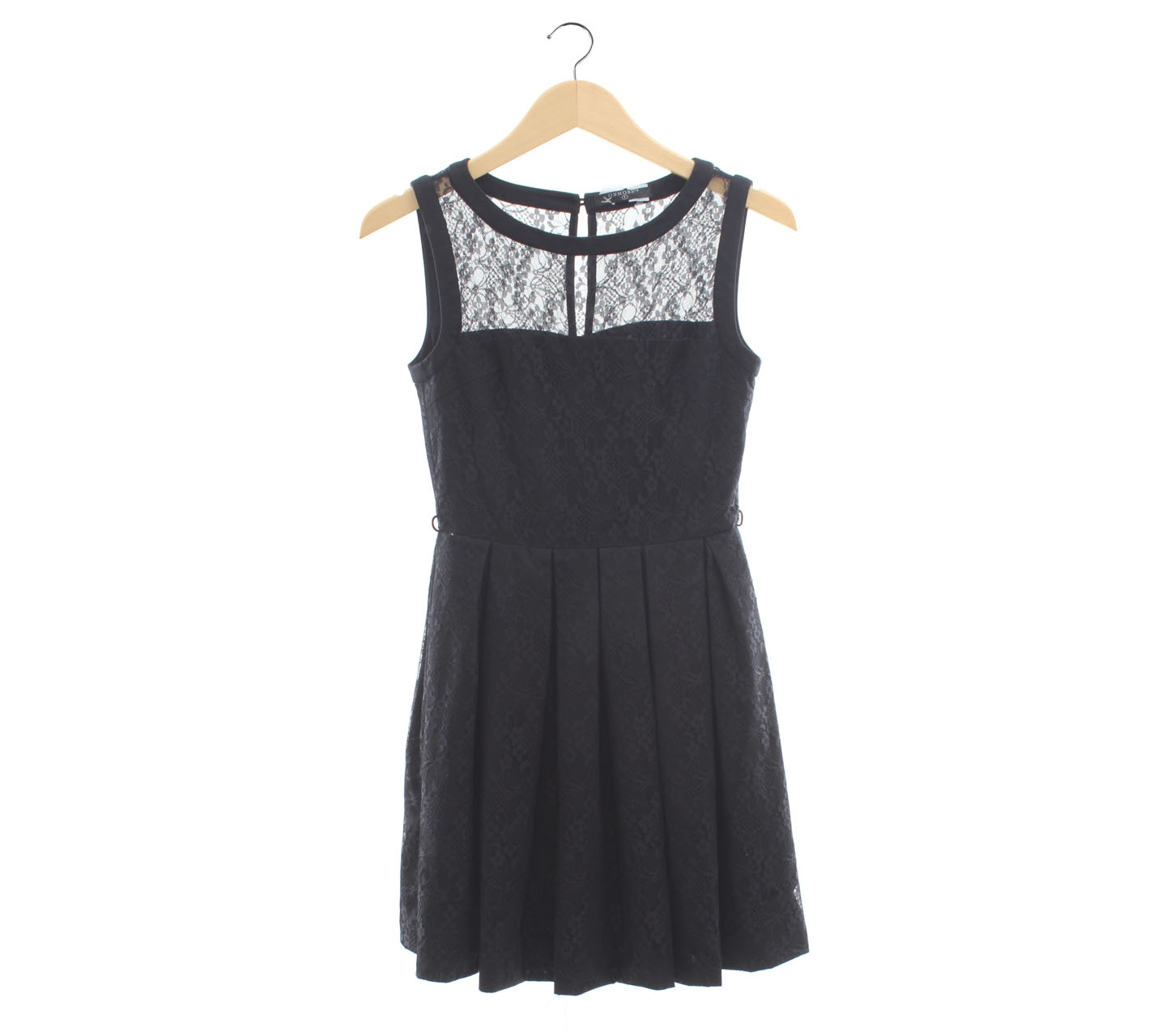 Osmose Black Lace Mini Dress