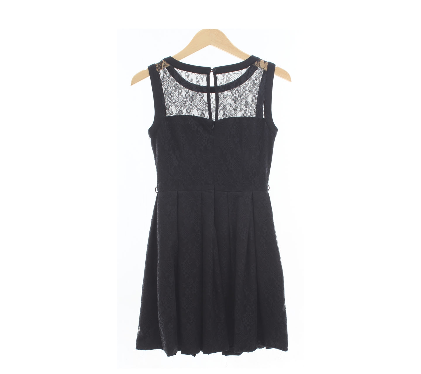 Osmose Black Lace Mini Dress