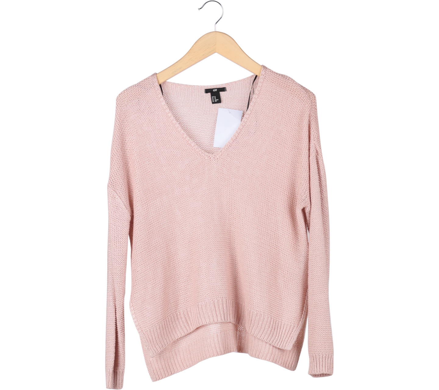 H&M Pink Knit T-Shirt