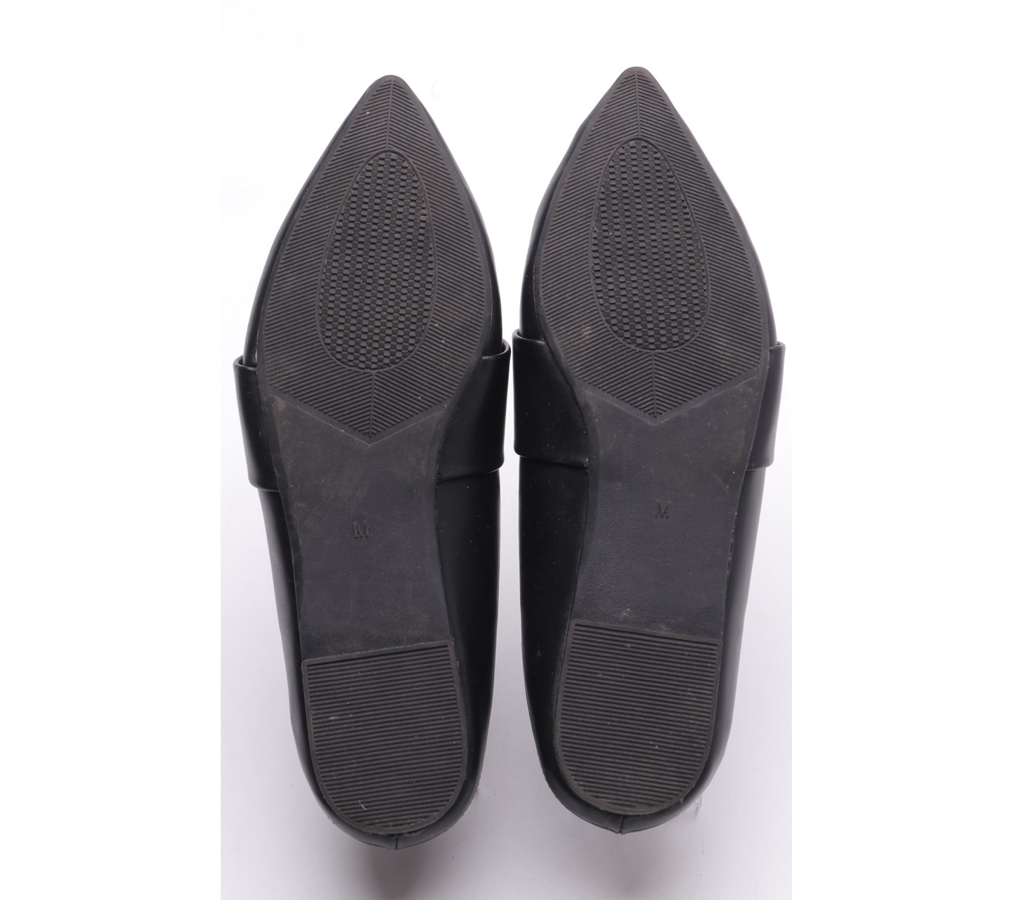 Private Collection Black Slip On Flat Shoes