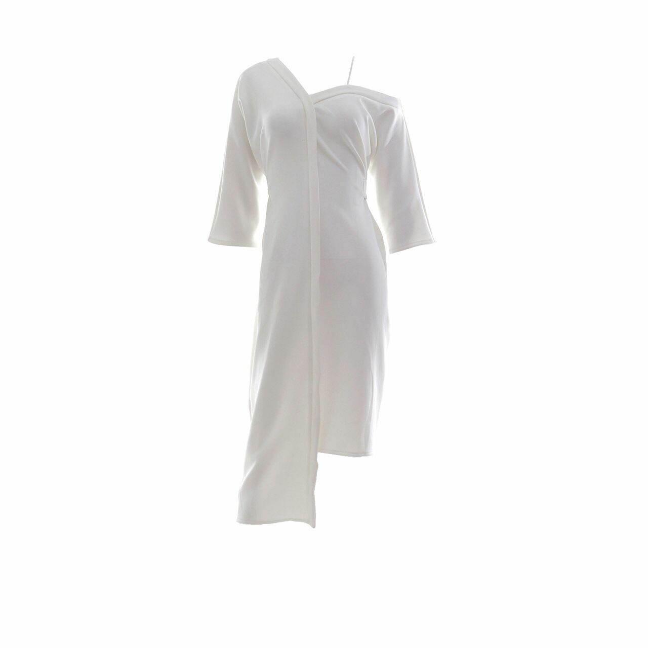 Vezzo White Long Dress