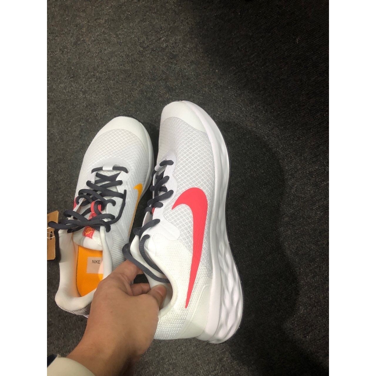 Nike Revolution 6 White Shoes
