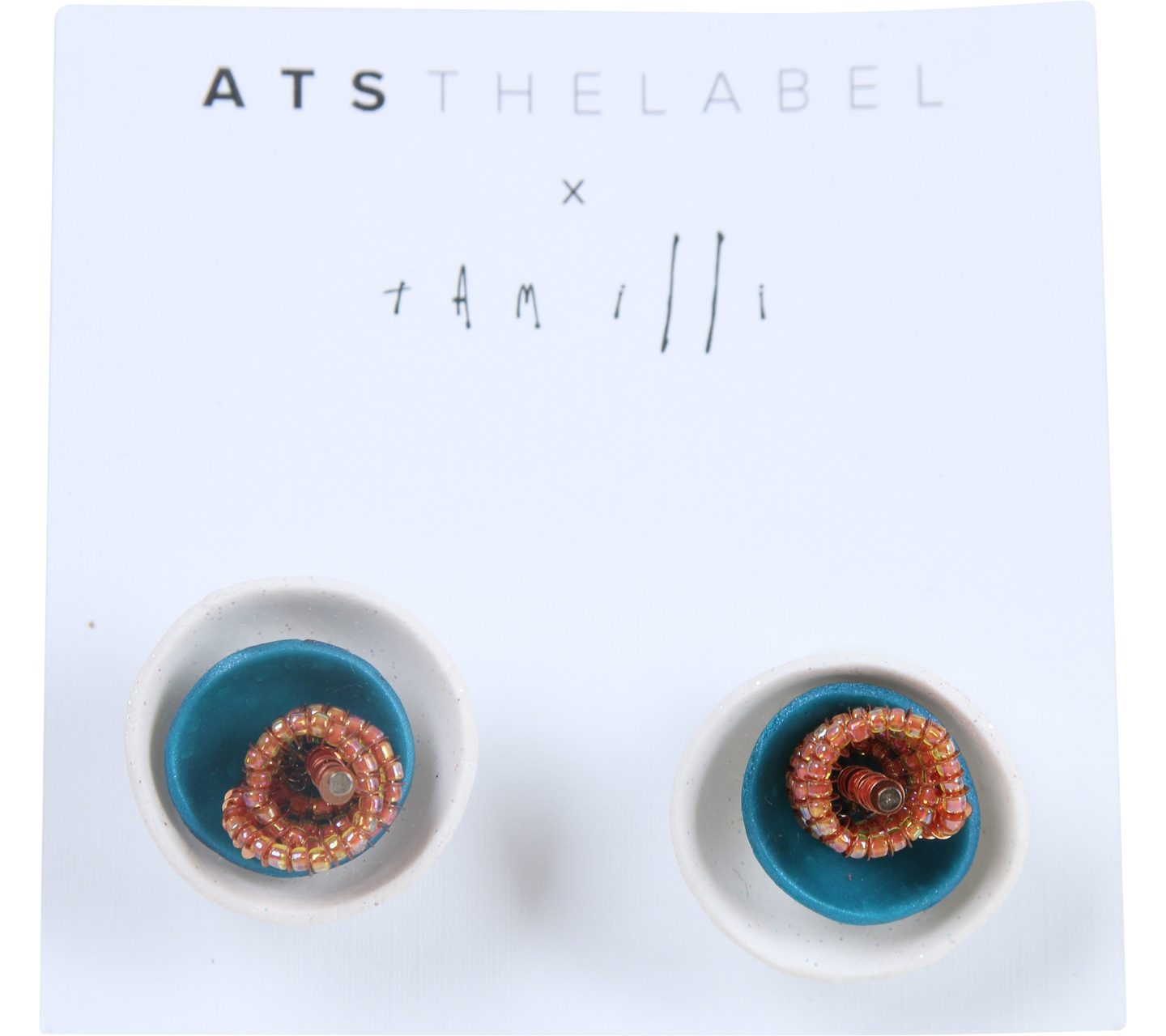 ATS The Label Multi Colour Earrings Jewellery