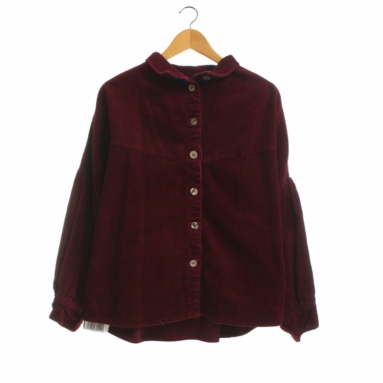 Private Collection Maroon Curduroy Jaket