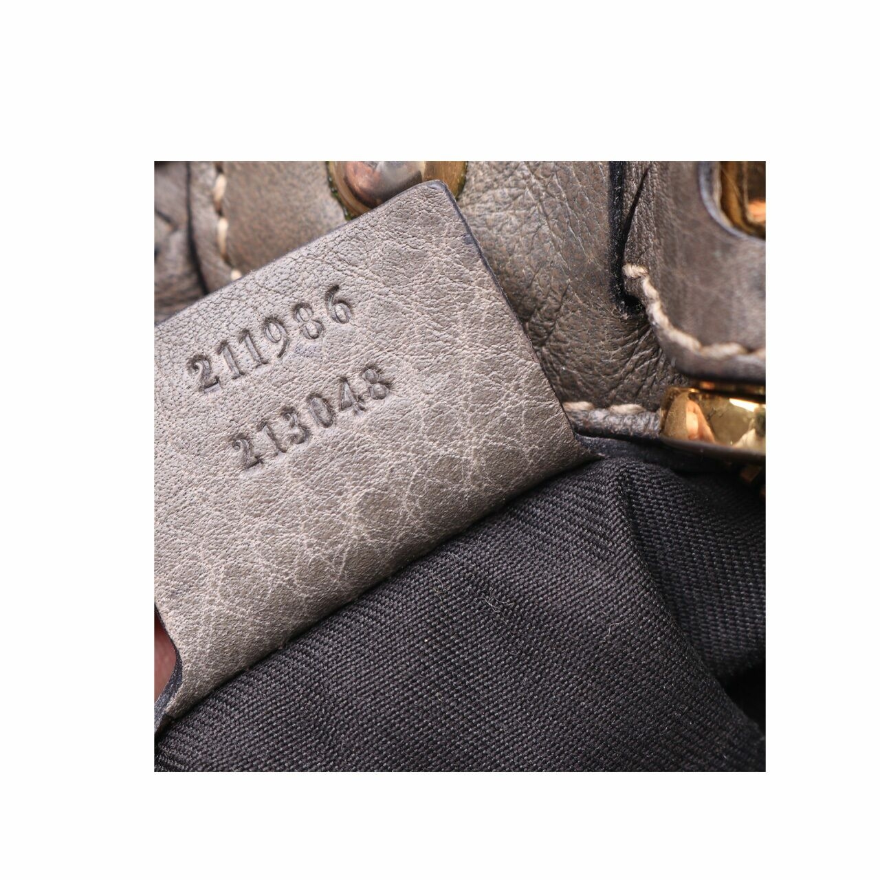 Gucci Pelham GG Canvas Grey Leather Shoulder Bag