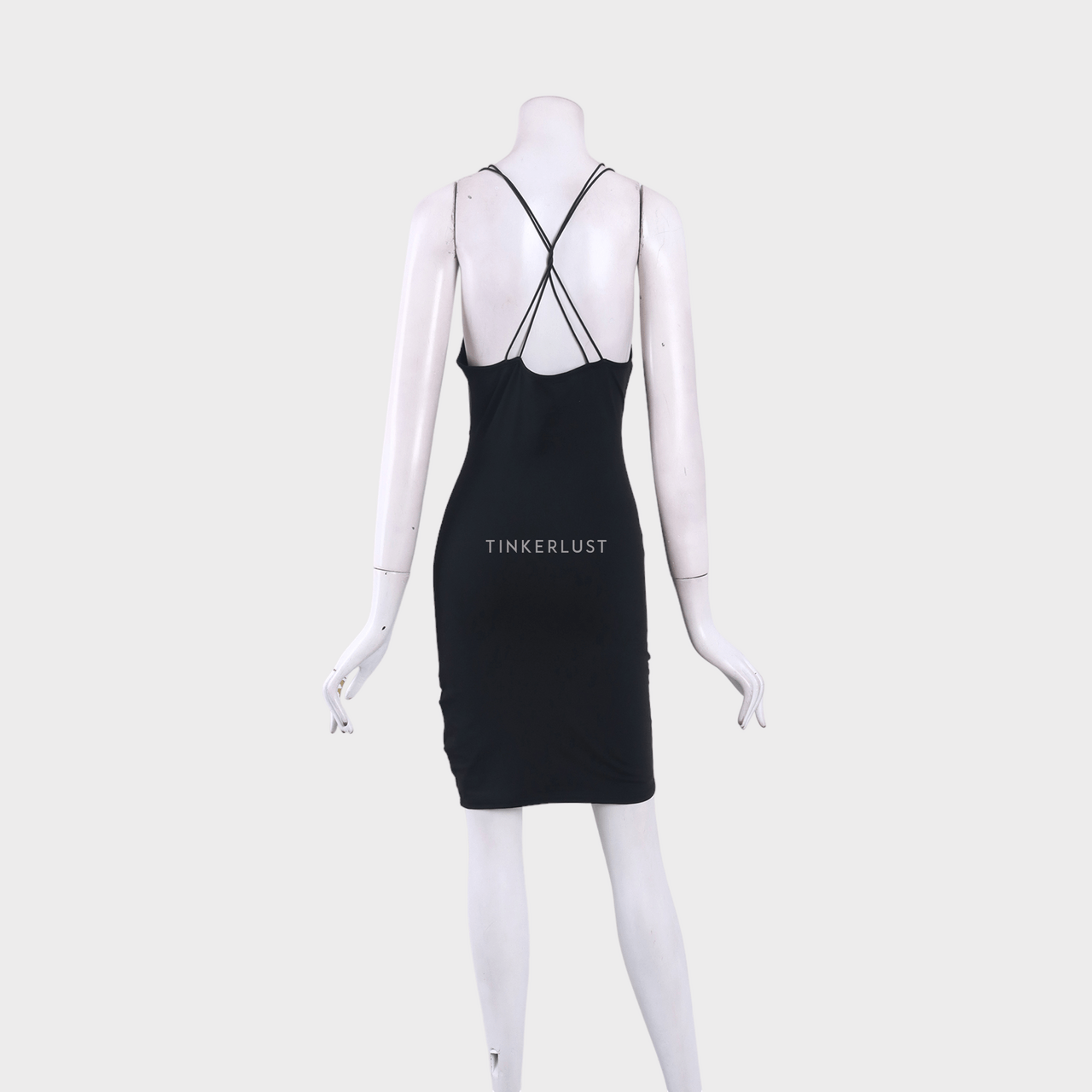 Spring Summer Style Black Mini Dress