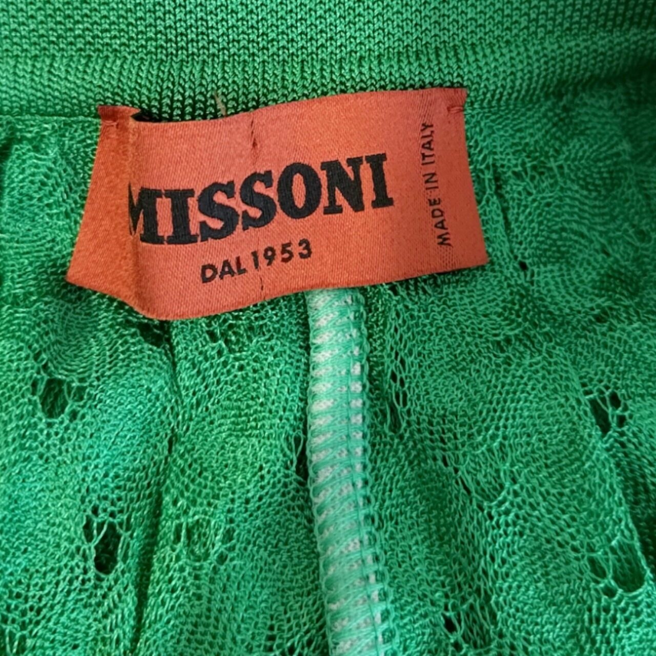 Missoni Green Knitted Pants