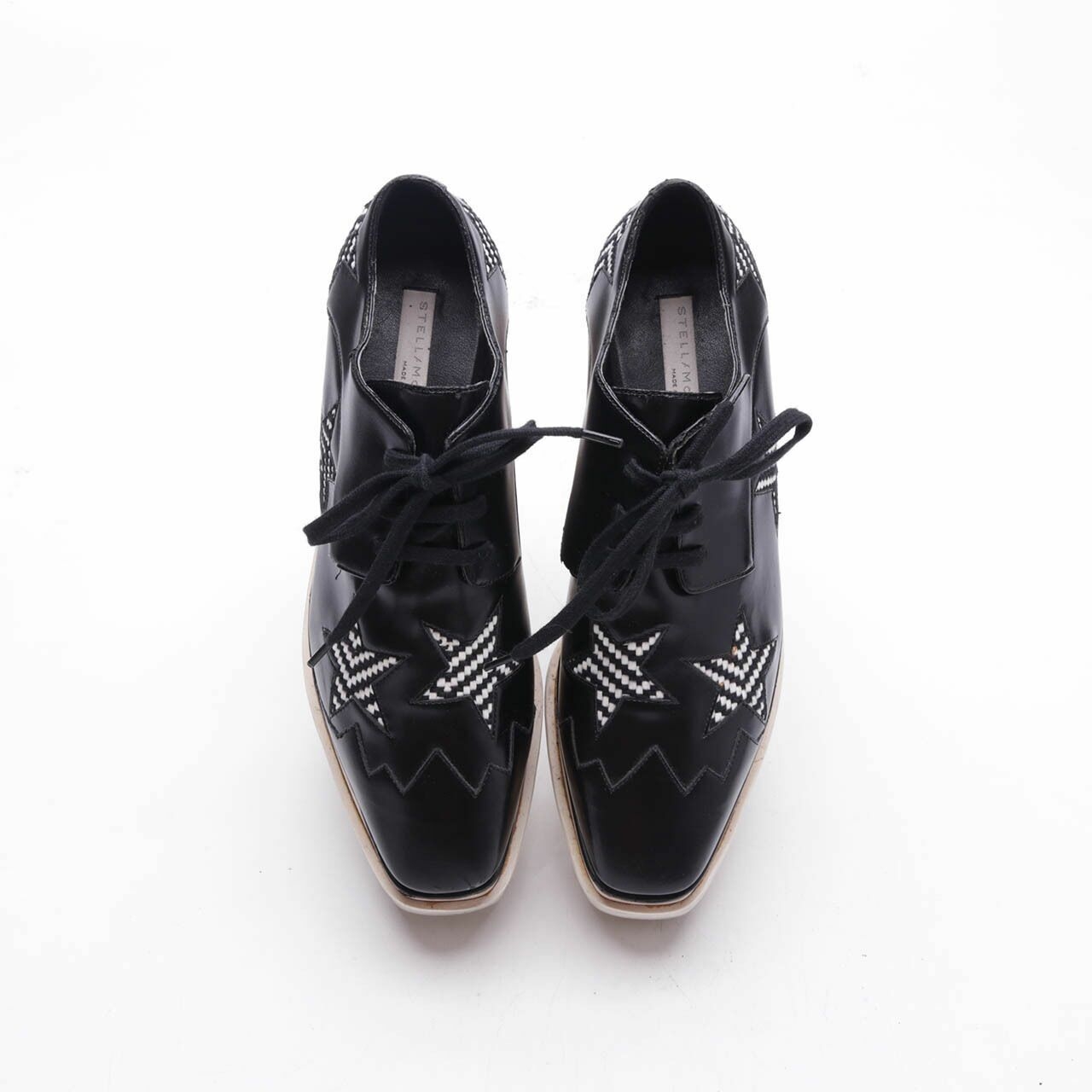 Stella Mccartney Elyse Star Black Sneakers