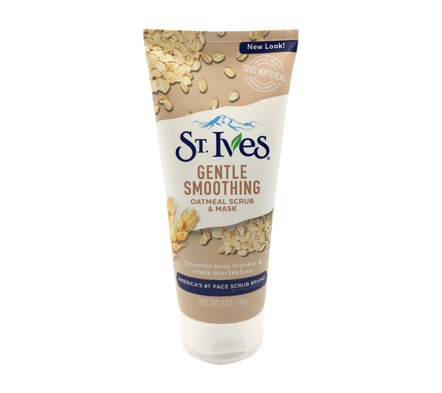St.ives gentle smoothing oatmeal scrub & mask