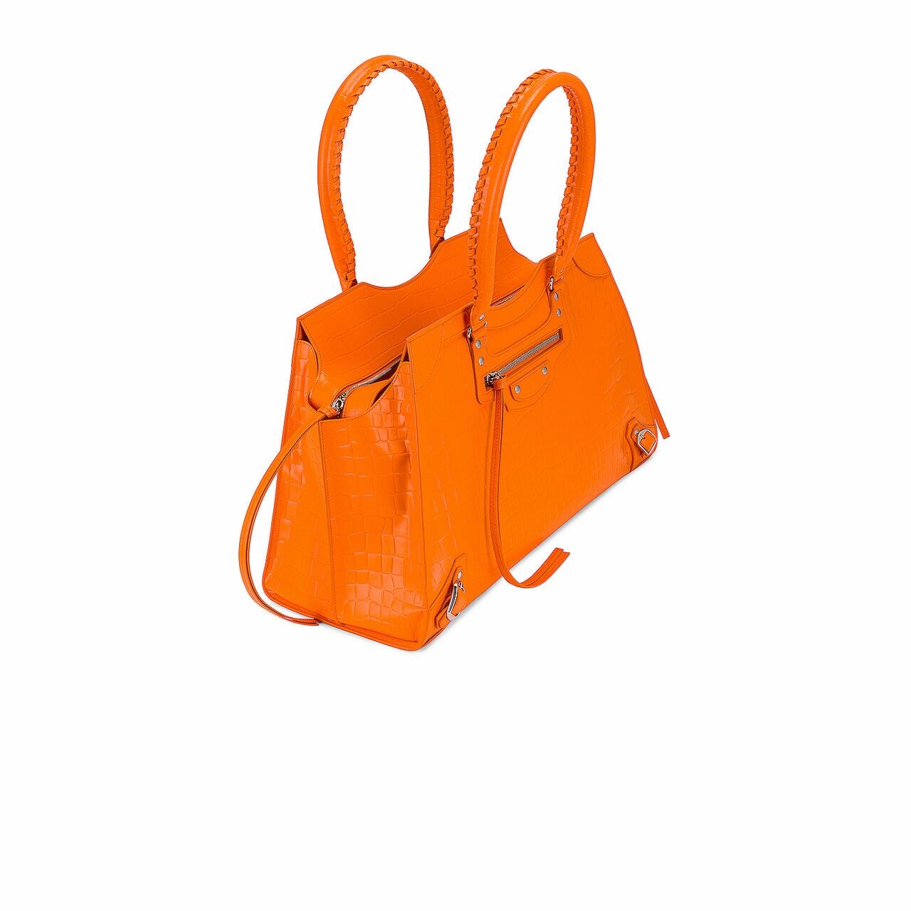 Balenciaga Orange Tote Bag